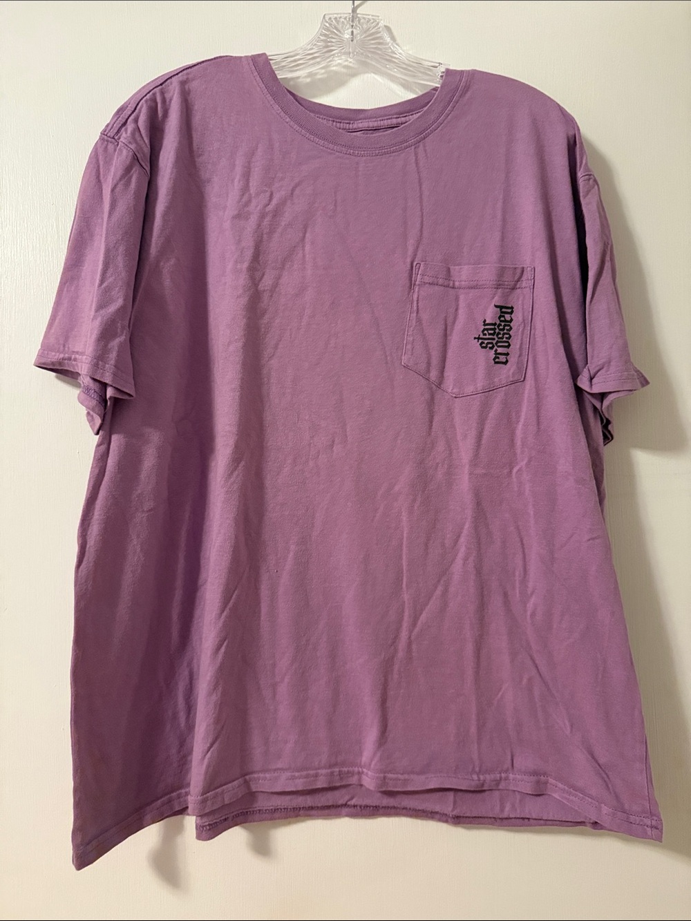 Star Crossed Purple Pocket Tee XXXL Kacey Musgraves Lavender Tour Shirt T-shirt